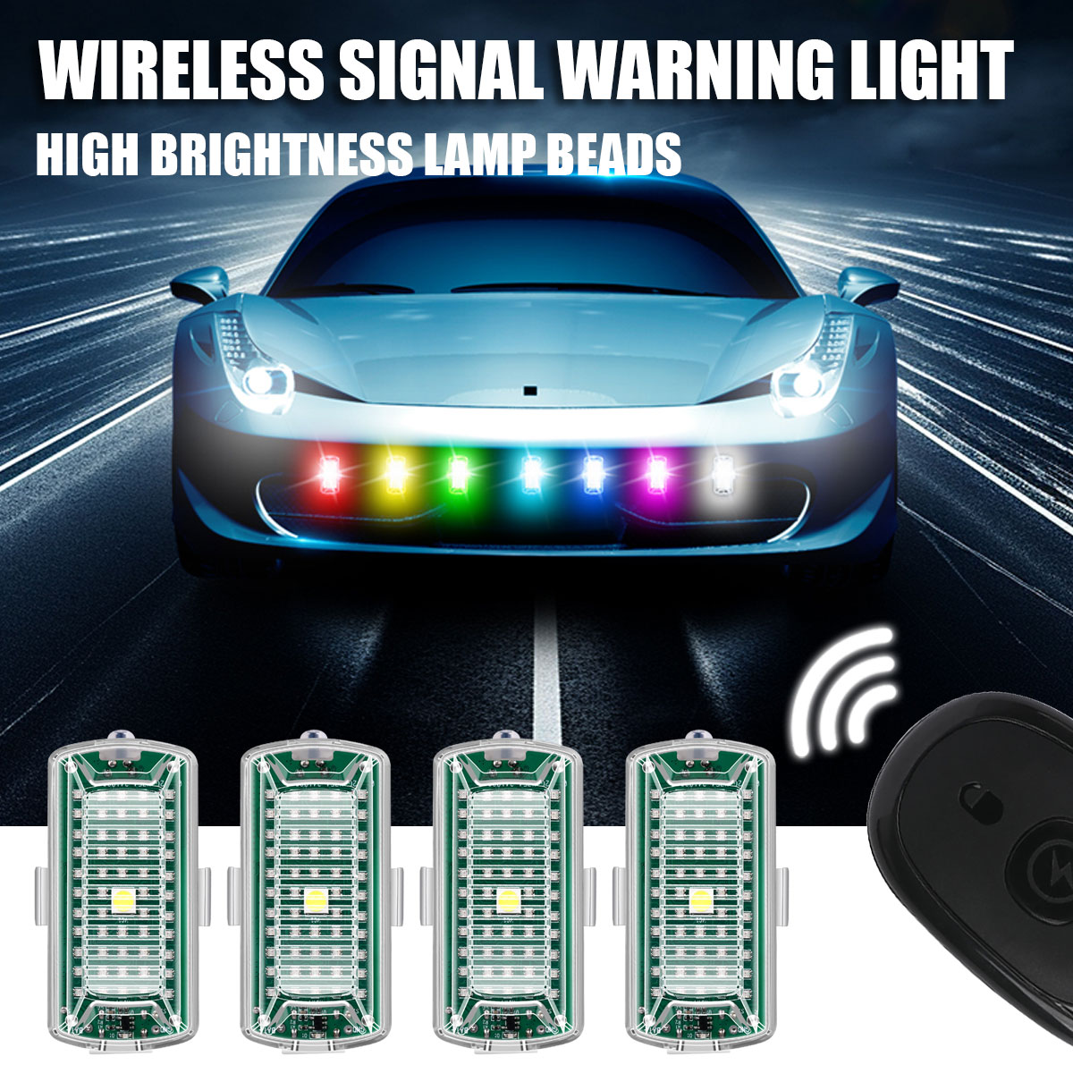 Drone Strobe Light - Wireless Remote Control LED Strobe Light