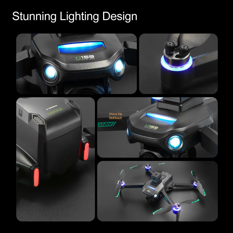 8K Dual Camera 5G WIFI FPV Rem - Drone Power Bank recension och pris