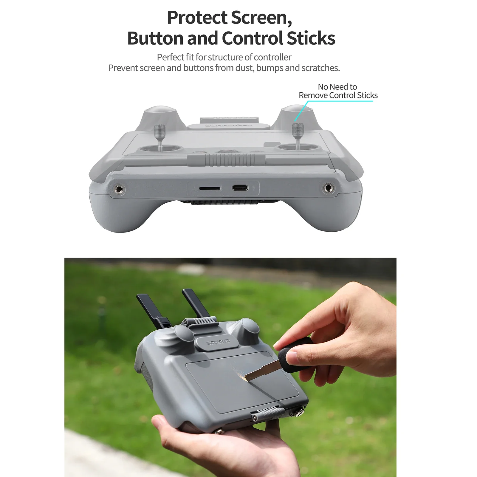 Screen Protector Hood For DJI  - Drone Sun Shade recension och pris