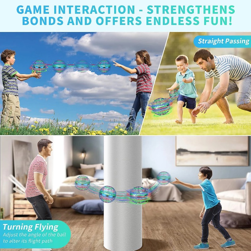 Boomerang Flyorb Magic Flying  - Drone Beacon Light recension och pris