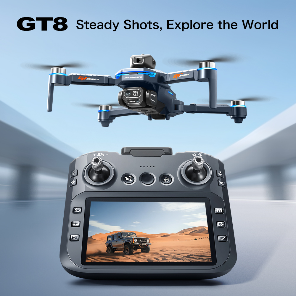 GT8 Obstacle Avoidance Aerial  - Drone Battery Charger recension och pris