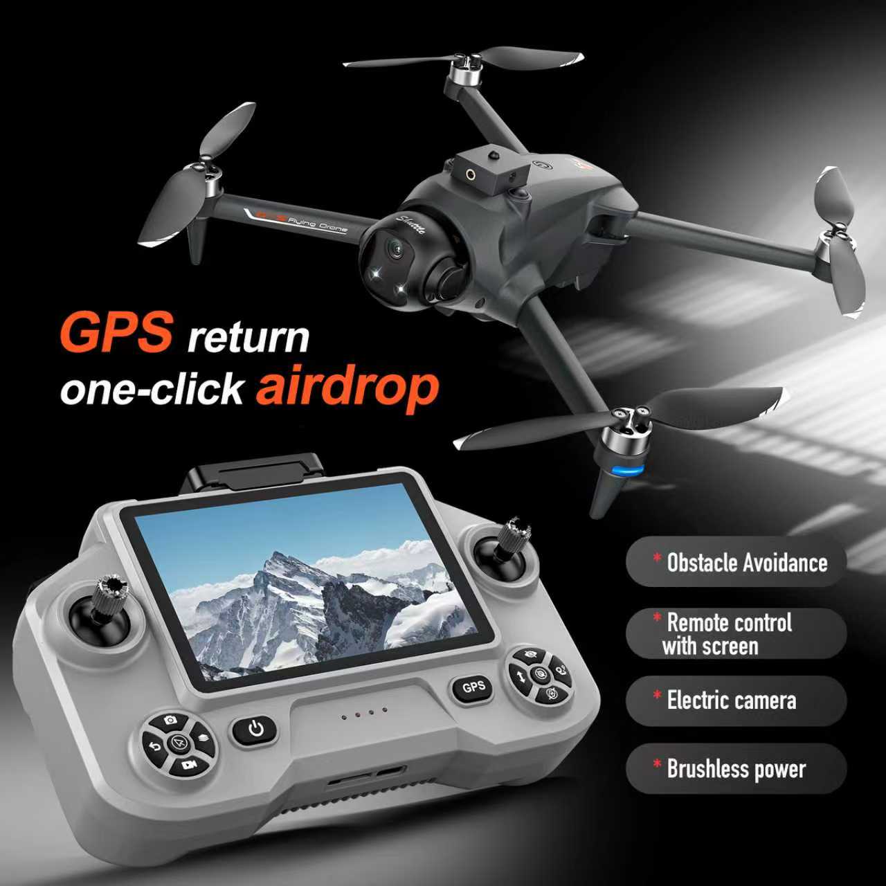 YL059 FPV GPS Quadcopter Drone - Drone Beacon Light recension och pris