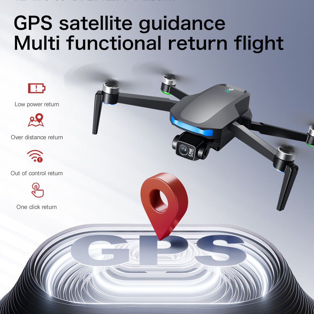 New S-X1 MAX Drone GPS 8K Prof - Drone Power Bank recension och pris