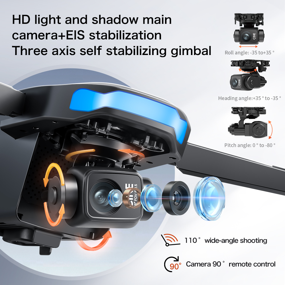 New S-X1 MAX Drone GPS 8K Prof - Drone Power Bank recension och pris